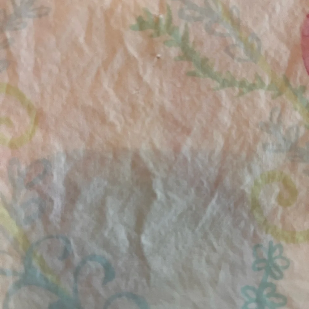 Pottery barn Mermaid Print Bedding twin flat sheet size 💯 cotton